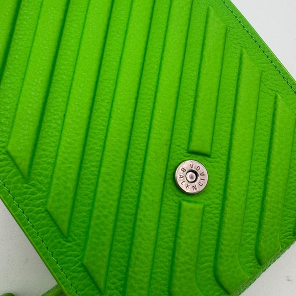 BALENCIAGA Car Flap Bag Green - Picture 9 of 10